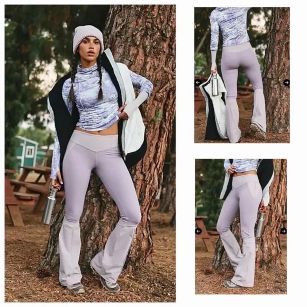 NWT Free People Movement Alpine Hike Flare Leggings 🩷